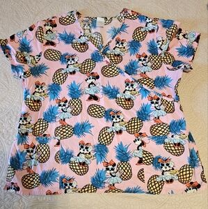 Disney's Minnie Mouse Scrub Top